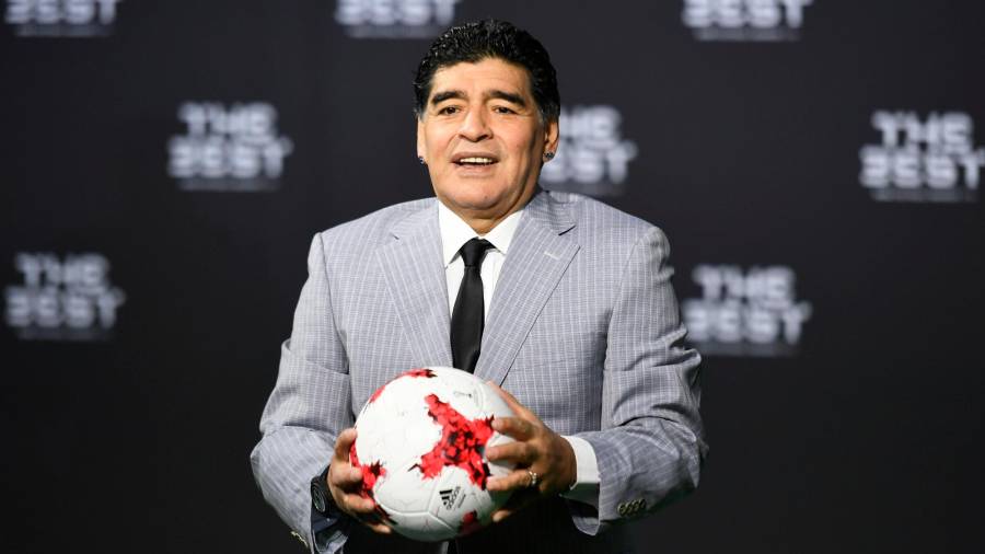 Diego Armando Maradona. Foto: Walter Bieri/EFE