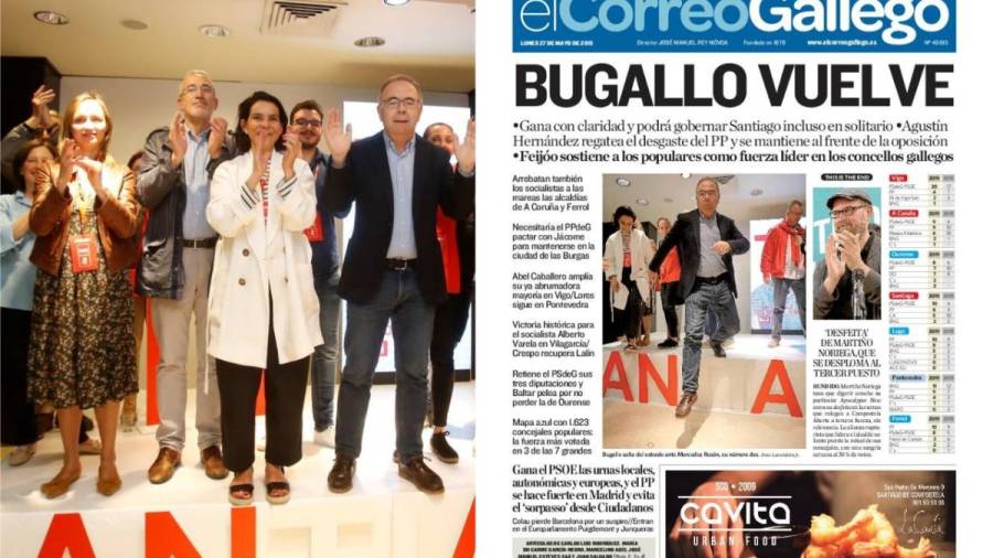 Victoria contundente de Bugallo y castigo histórico a la nefasta gestión de Martiño Noriega