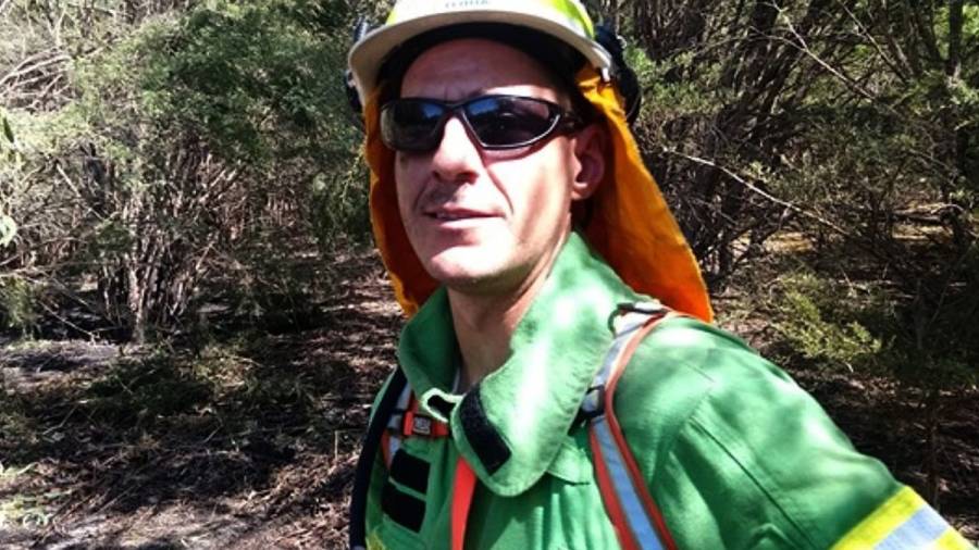 Goyo Paniagua, el bombero español que lucha contra el fuego en Australia