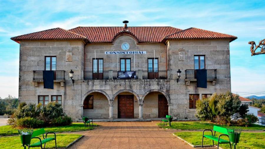 Casa consistorial de Zas. Foto: Turismo de Galicia