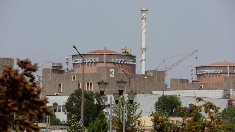 Central nuclear de Zaporiyia, en Ucrania. FOTO: BAI XUEQI