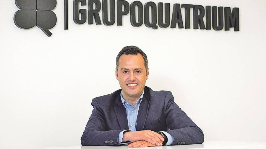Fernando País, director general del grupo Quatrium. Foto: ECG