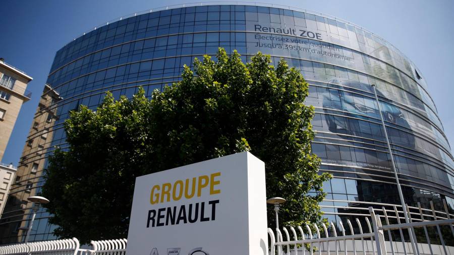 Sede del Grupo Renault cerca de París (Francia). FOTO: EFE/EPA/YOAN VALAT