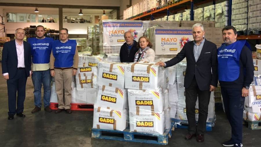 Gadis recoge 177.000 kilos de alimentos en su 'mayo solidario'