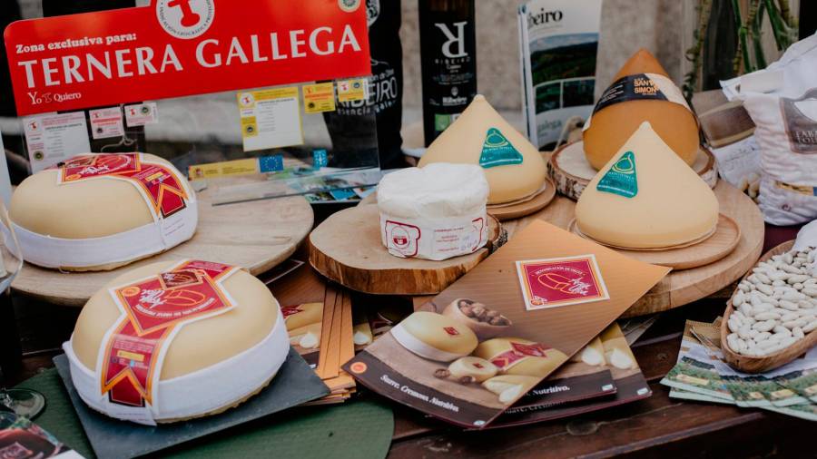 Alimentos con carné, DOP o IXP, de Galicia. Foto: X.G.