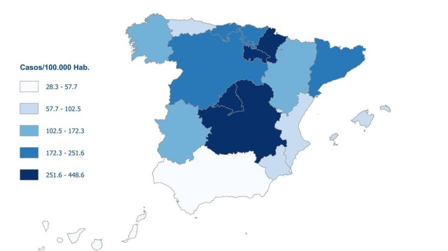 Galicia contabiliza 79 fallecidos con coronavirus
