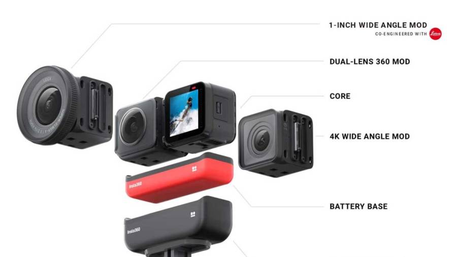 Insta360 One R: unha cámara de acción modular