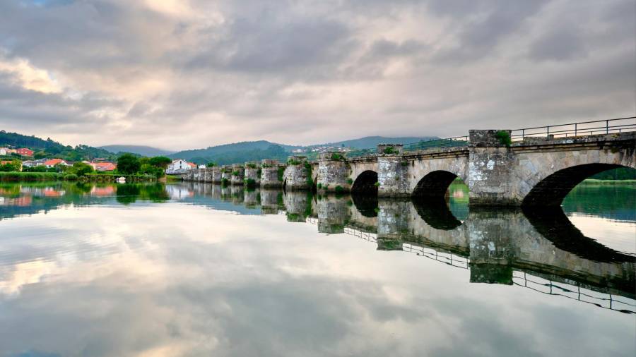 Imagen del puente medieval de Pontenafonso. Foto: C. O. 