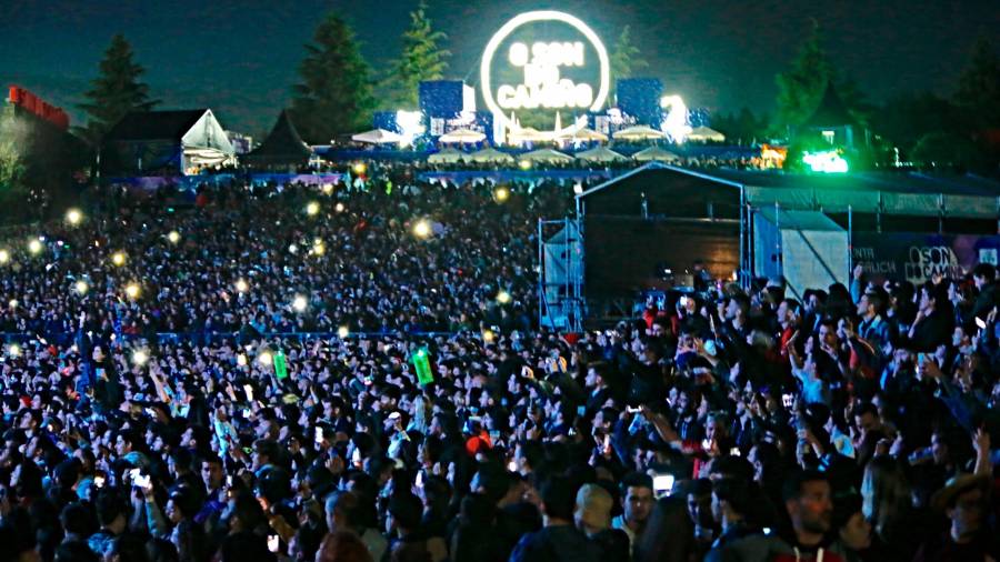 Los festivales y los conciertos de gran formato no estarán incluidos en el primer semestre del Xacobeo. Foto: F. Blanco