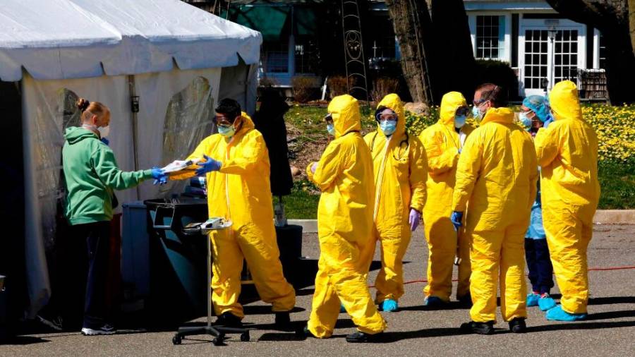 Imágenes insólitas de la pandemia en Nueva Yotk