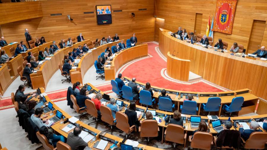 xi legislatura. El Parlamento gallego tiene trabajo por delante durante los próximos meses con varias leyes pendientes de ver luz verde. Foto: Efe
