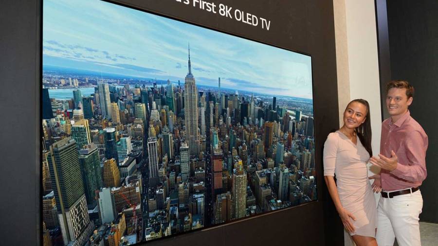 O primeiro televisor OLED 8K pode verse en Berlín