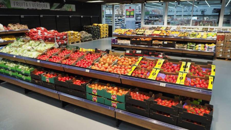 Foto de archivo del interior de un supermercado. EUROPA PRESS