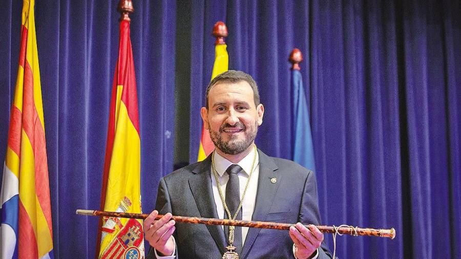 Guijarro, nuevo alcalde de Badalona. Foto: David Zorrakino/E.P.