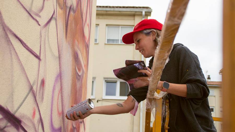 Arte urbana e feminista a pé de rúa