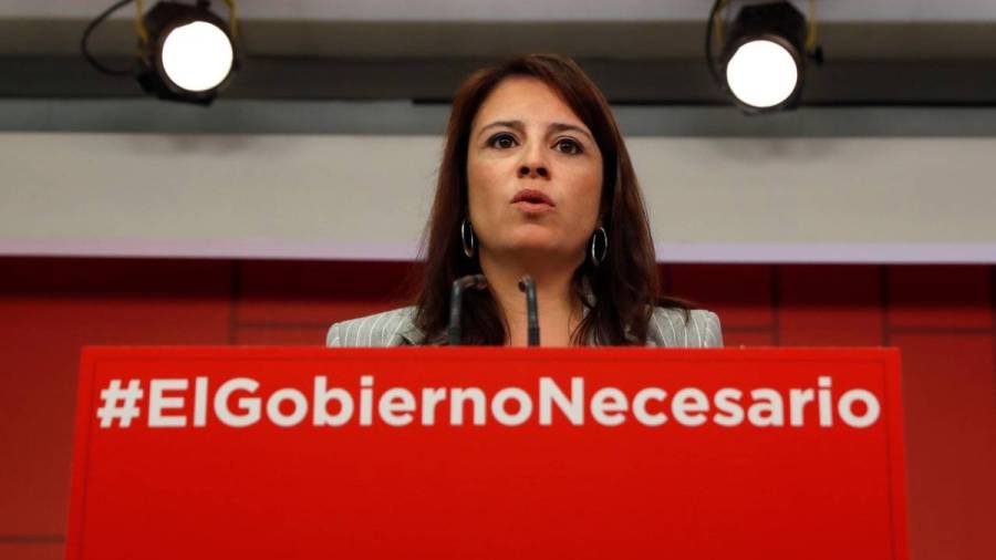 La 'número dos' del PSOE asegura que no barajan ninguna fecha para un adelanto electoral