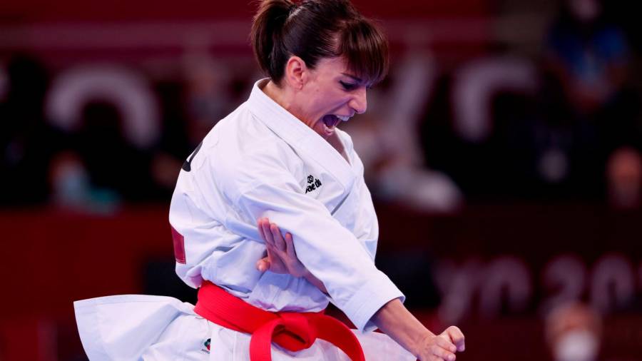 La karateca española Sandra Sánchez. Foto: COE