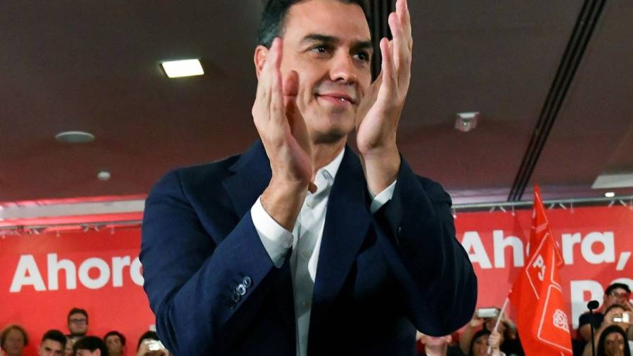 Sánchez promete un plan contra el bloqueo para que haya gobierno en diciembre