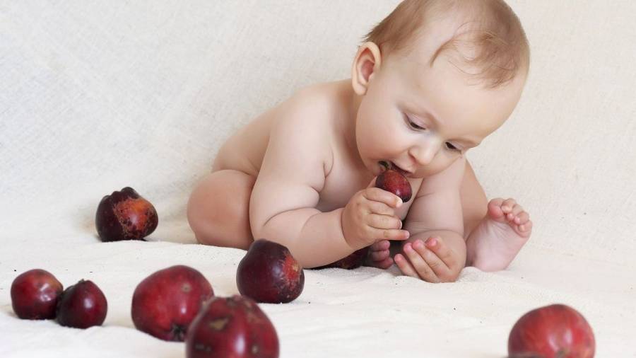 Los bebés que comen sólidos antes tienen menos problemas para dormir