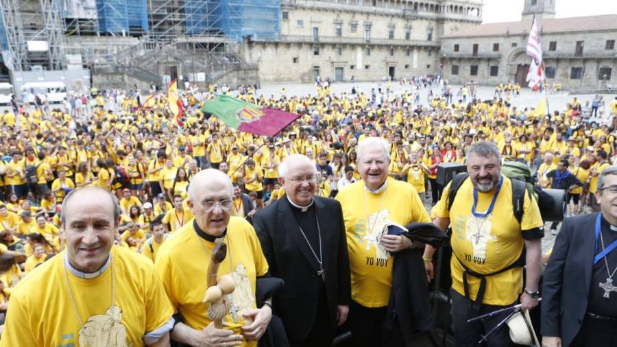 Ser cristiano es ser moderno, así recibe el arzobispo a los 1.500 jóvenes de Acción Católica