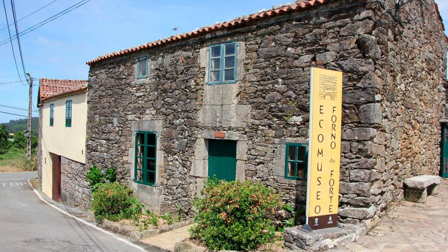 Ecomuseo Forno do Forte en Buño. Foto: cedida