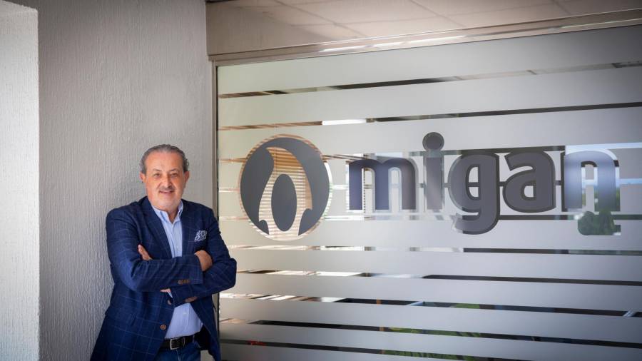 Miguel Ángel Pérez Trabadelo, CEO del Grupo Empresarial Migan SL, con sede en Lugo. Foto: Grupo Migan 