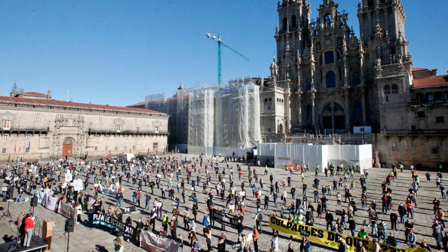 La hostelería gallega se une para exigir un plan de rescate “ya”