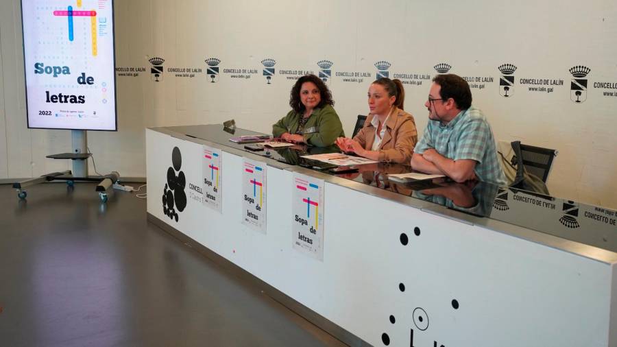 Pola esquerda, Bea García, Begoña Blanco e Amadeo González. Foto: C.L.