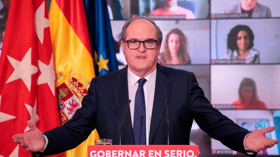 El candidato del PSOE a la Presidencia de la Comunidad de Madrid, Ángel Gabilondo. FOTO: PSOE-M