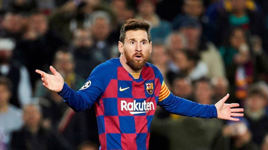‘OBLIGADO’ Messi reconoció que quería irse, pero que Bartomeu no cumplió su palabra y se remitió a la cláusula. Foto: EFE