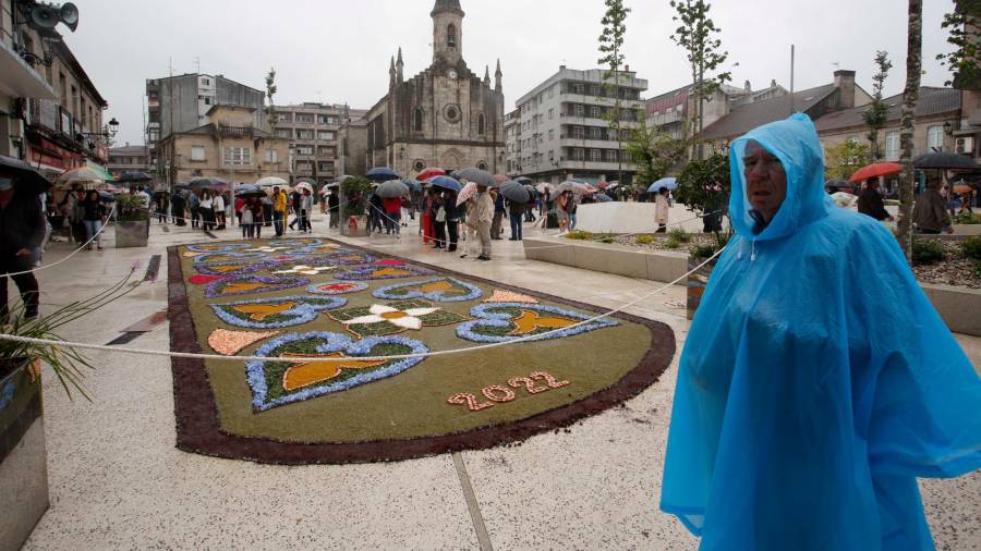 Aclarar Enfriarse Compulsión Colores florales pintan Ponteareas por la festividad del Corpus Christi