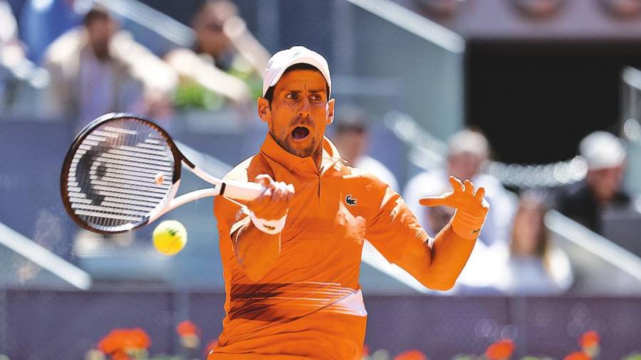 Nuevo duelo. Djokovic ya vivió la misma situación en Australia durante este año. Foto: EP