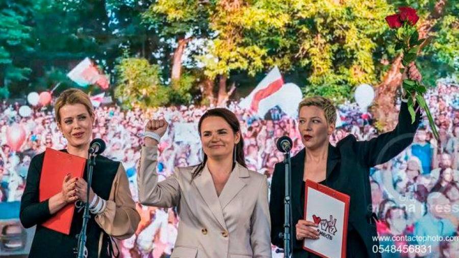 Tercer Sájarov para la oposición bielorrusa en 16 años