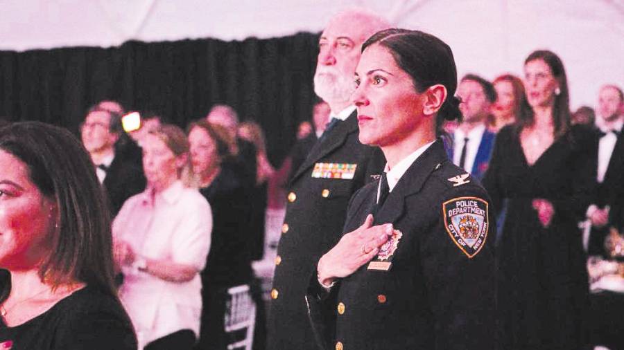 Lourdes Soto acudió en representación del Departamento de Policía de Nueva York