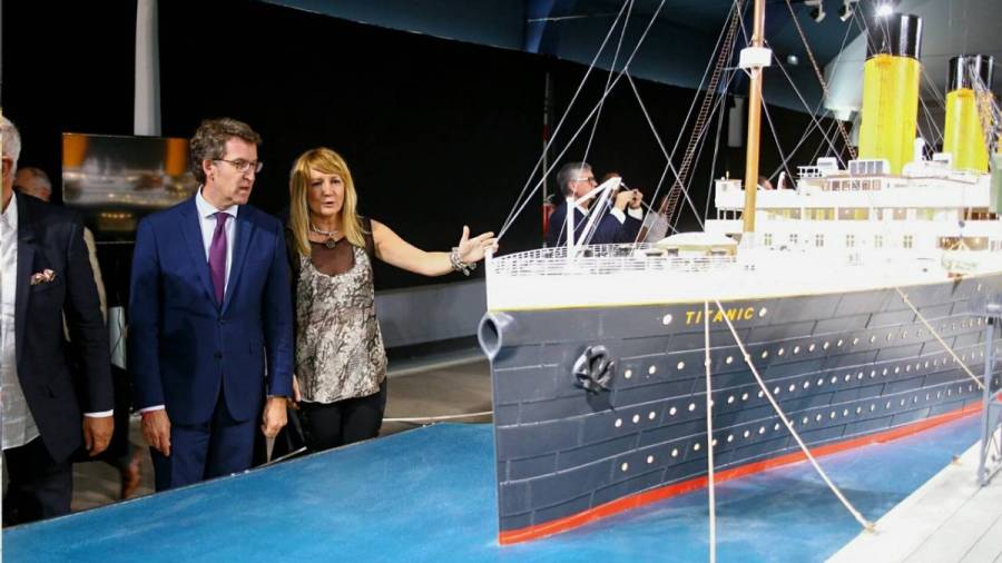 El 'Titanic' atraca en Vigo para poner en valor la honestidad, la valentía y el amor