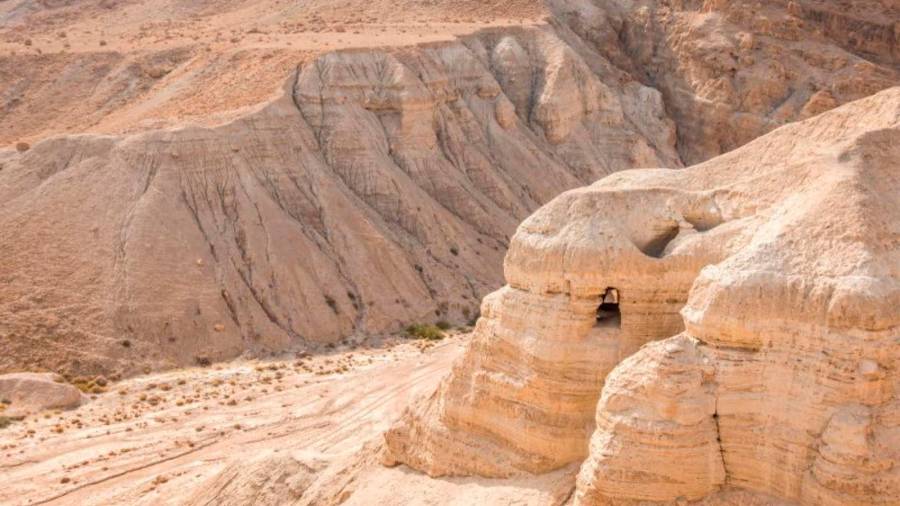 Parque Nacional de Qumran (Israel). El lugar donde se descubrieron los Manuscritos del Mar Muerto.