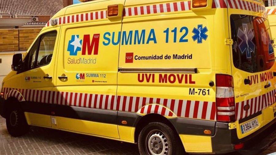 En la foto de archivo, UVI Móvil del Summa 112. EMERGENCIAS DE MADRID/EUROPA PRESS