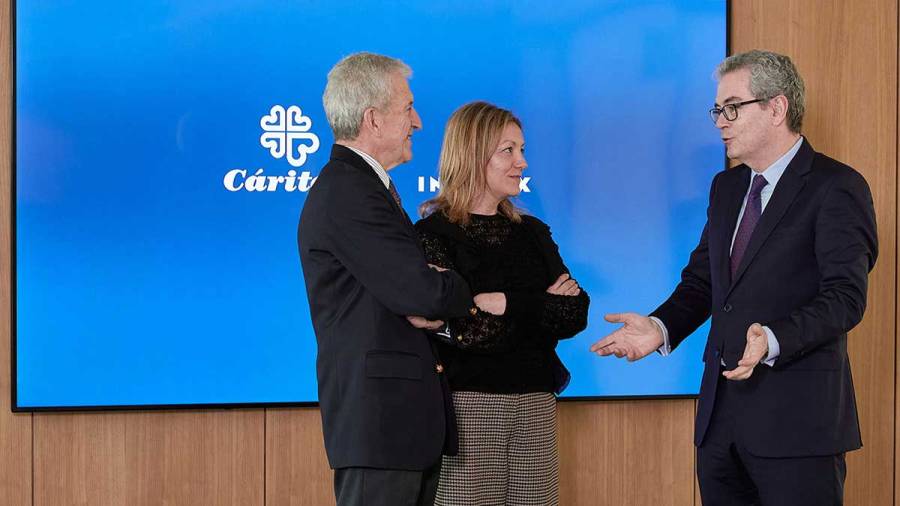 Inditex apoya el trabajo de Cáritas con 8,5 millones