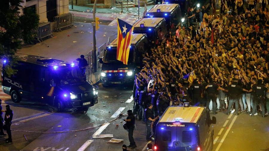 Los indultos llegan antes de los cuatro años de los sucesos más graves ocurridos en Cataluña. Foto: Efe
