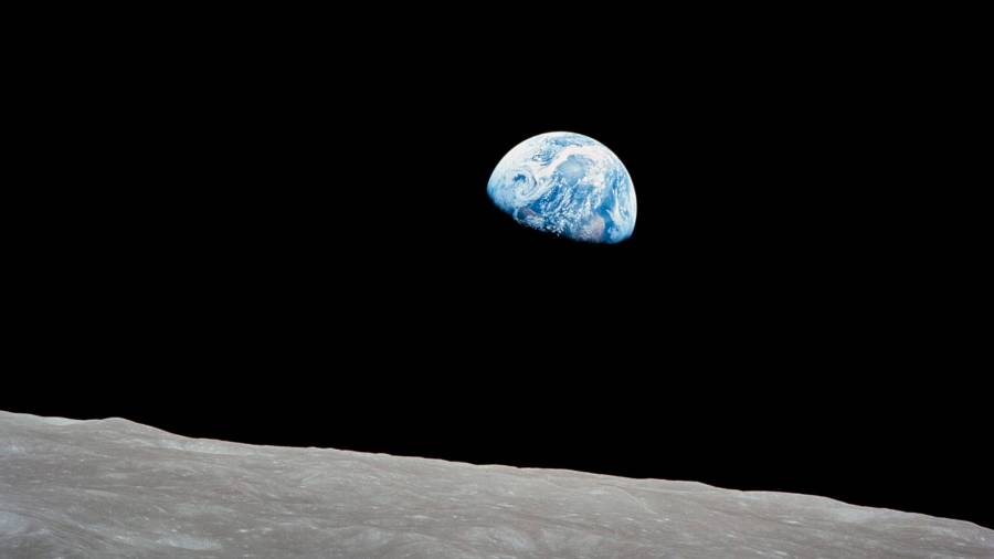 Foto de la Tierra tomada por el Apolo 8 el 24 de diciembre de 1968. Foto: NASA