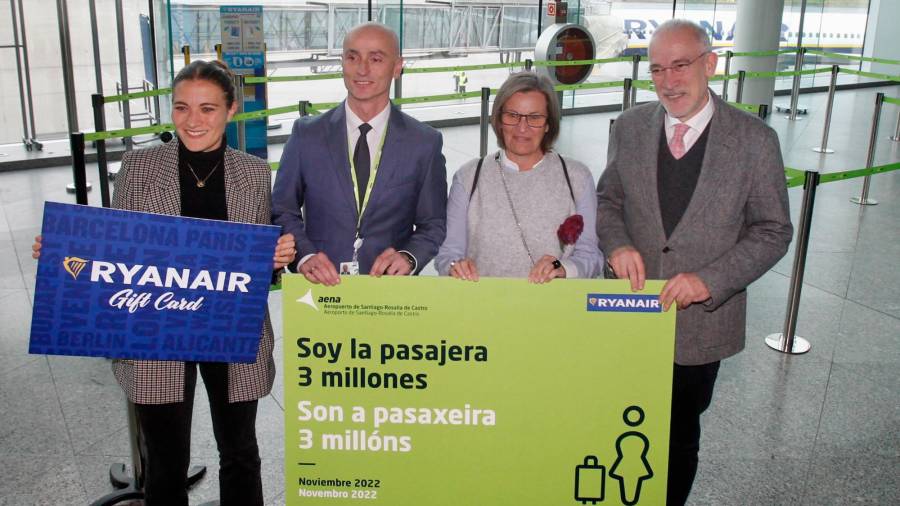 Más de 15 mil vuelos y 2,8 millones de billetes a corto plazo en Lavacolla
