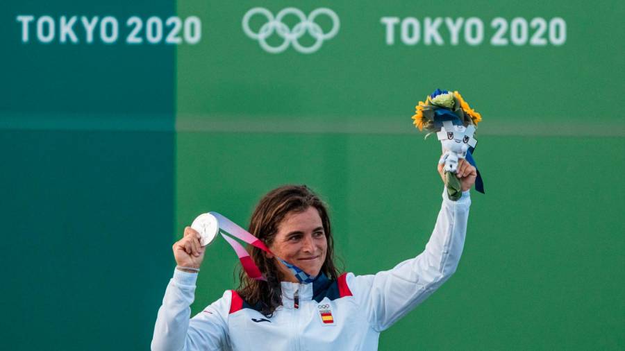 Maialen Chourraut. Esta campeona olímpica se hizo con la plata en la modalidad de Piragüismo en eslalon (K1). (Fotografía, lanzadigital.com)