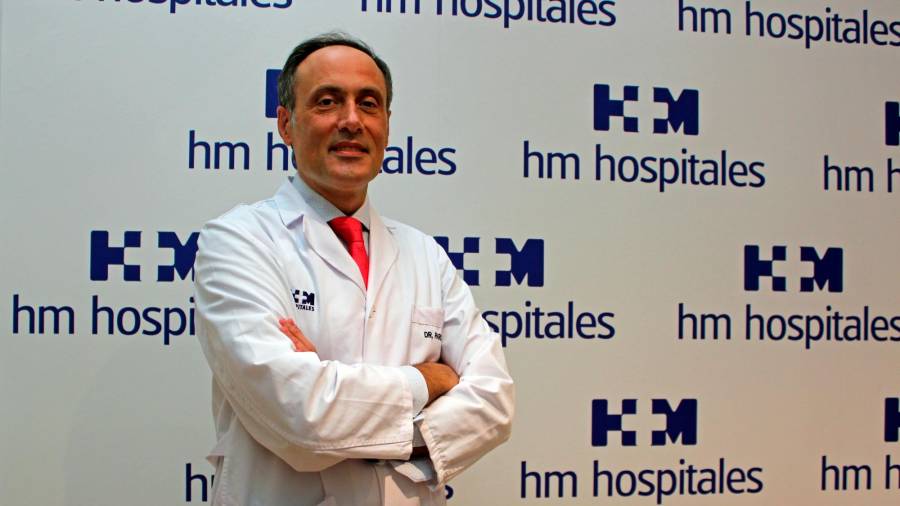 Pablo Parente, jefe del Servicio de Otorrinolaringología de HM La Rosaleda. Foto: ECG