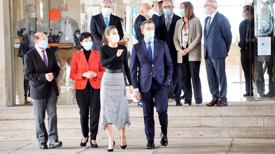 La reina Letizia inaugura en Santiago el curso de FP y profundiza en la innovación y la relación con la empresa