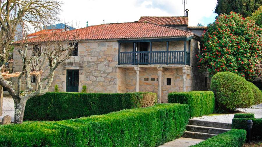 espazo cultural. Exterior da Casa-Museo de Rosalía de Castro, en Padrón. Foto: Turismo de Galicia