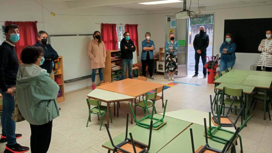 O Concello de Oroso investiu 22.000 euros nas últimas semanas en tarefas para que os centros de ensino comencen o curso nas mellores condicións