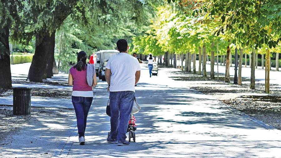 Casi la mitad de los españoles menores de 45 años se plantean a corto plazo formar una familia. Foto: Europa Press