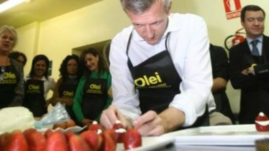 Rueda, de vicepresidente a chef solidario para Juntos Podemos