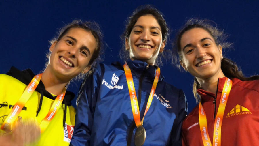 Galicia completa con seis metales el Nacional de atletismo sub 23 de Soria