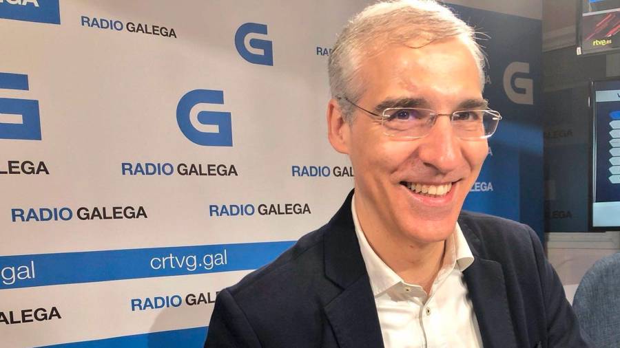 Francisco Conde en la Radio Galega